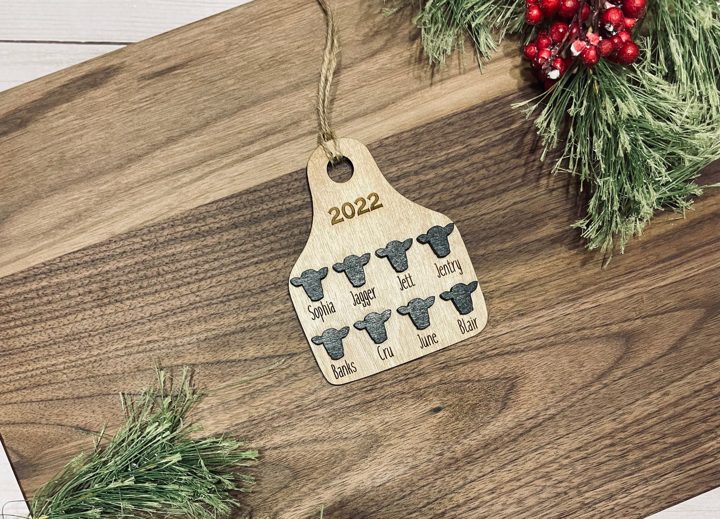 Christmas Herd - Personalized & Engraved