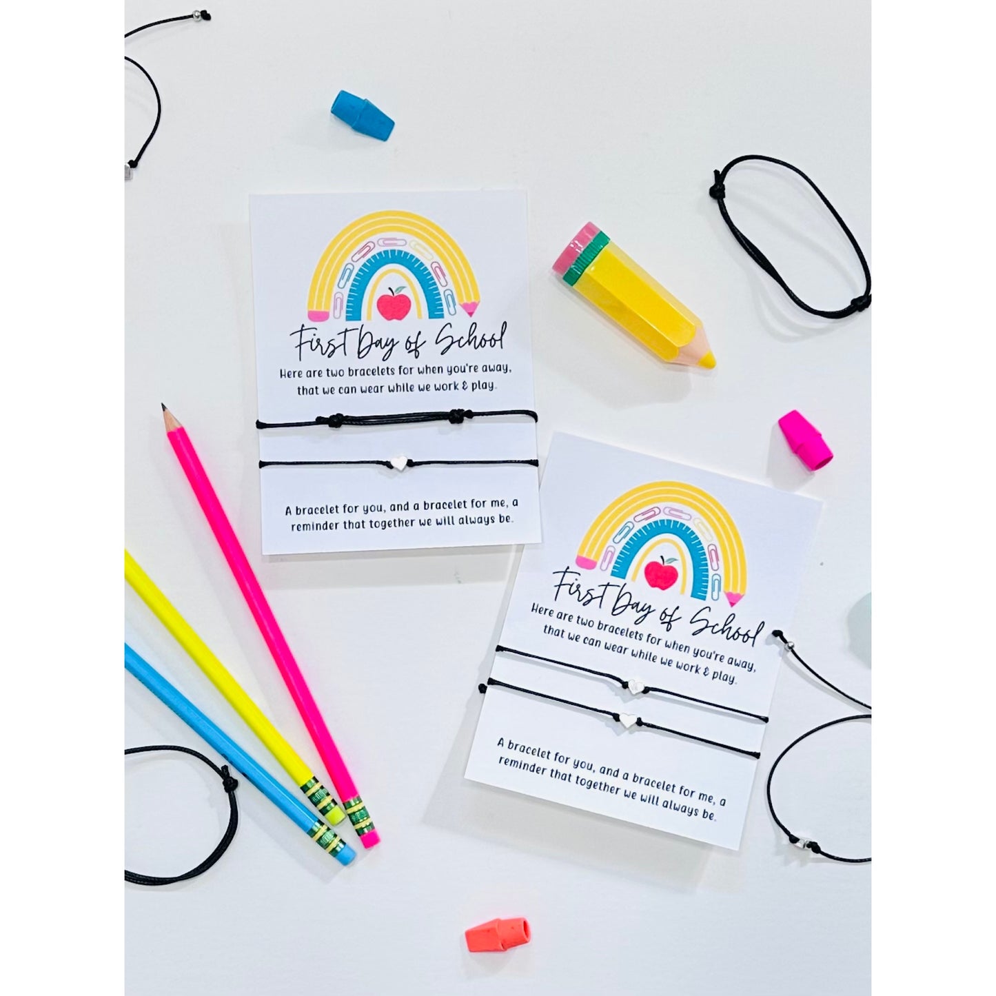 First Day of School Bracelets