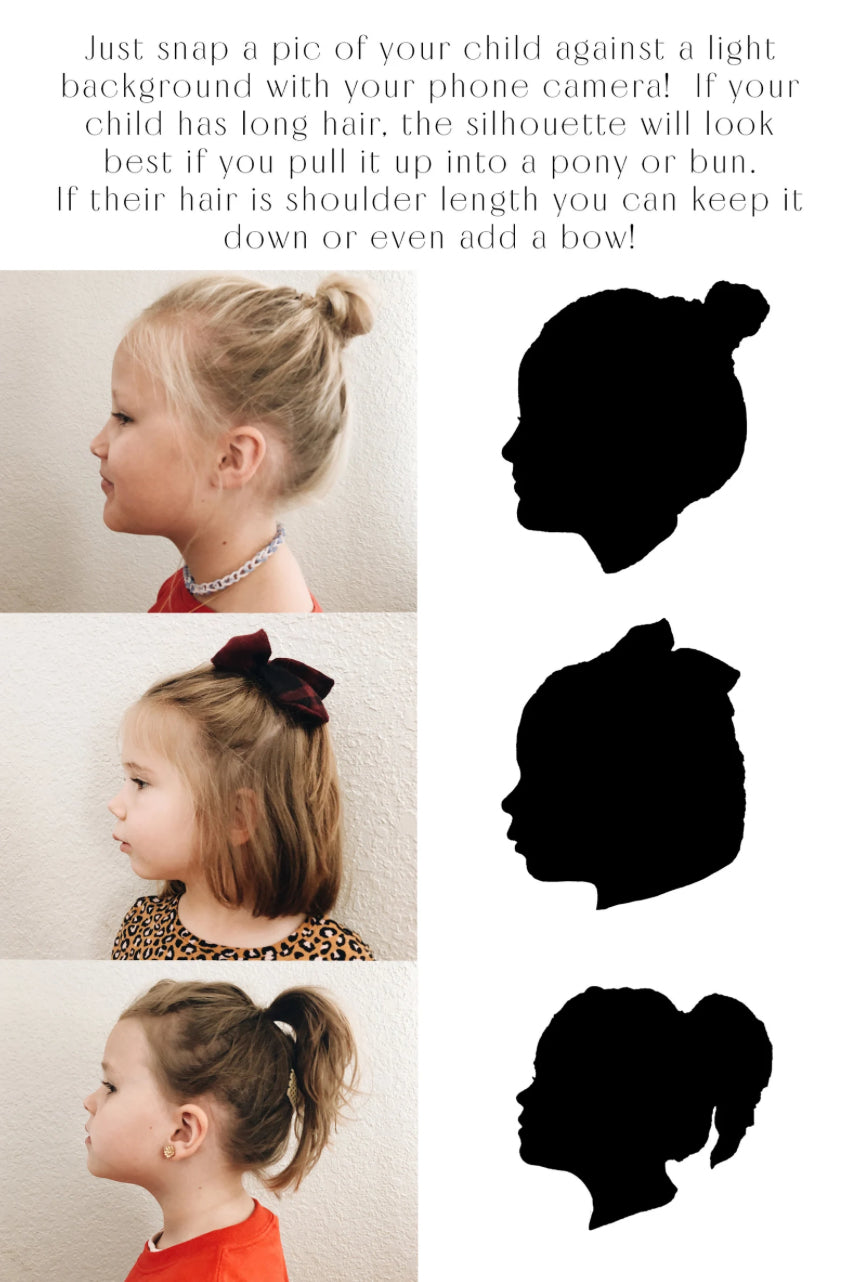 Walnut Silhouette Ornament- Christmas