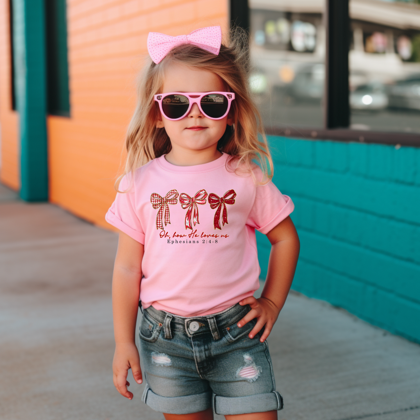 Oh, how He loves Us - Valentine's Tee - Women's