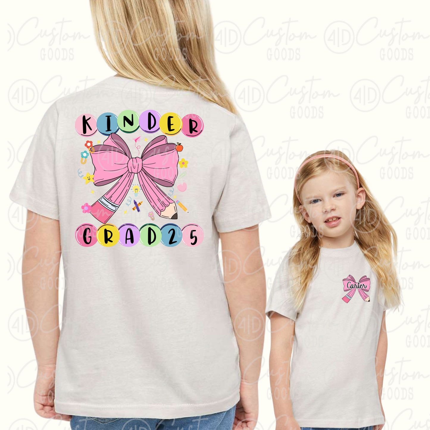 KINDER - 5TH GRADE - GRAD 2025 TEE