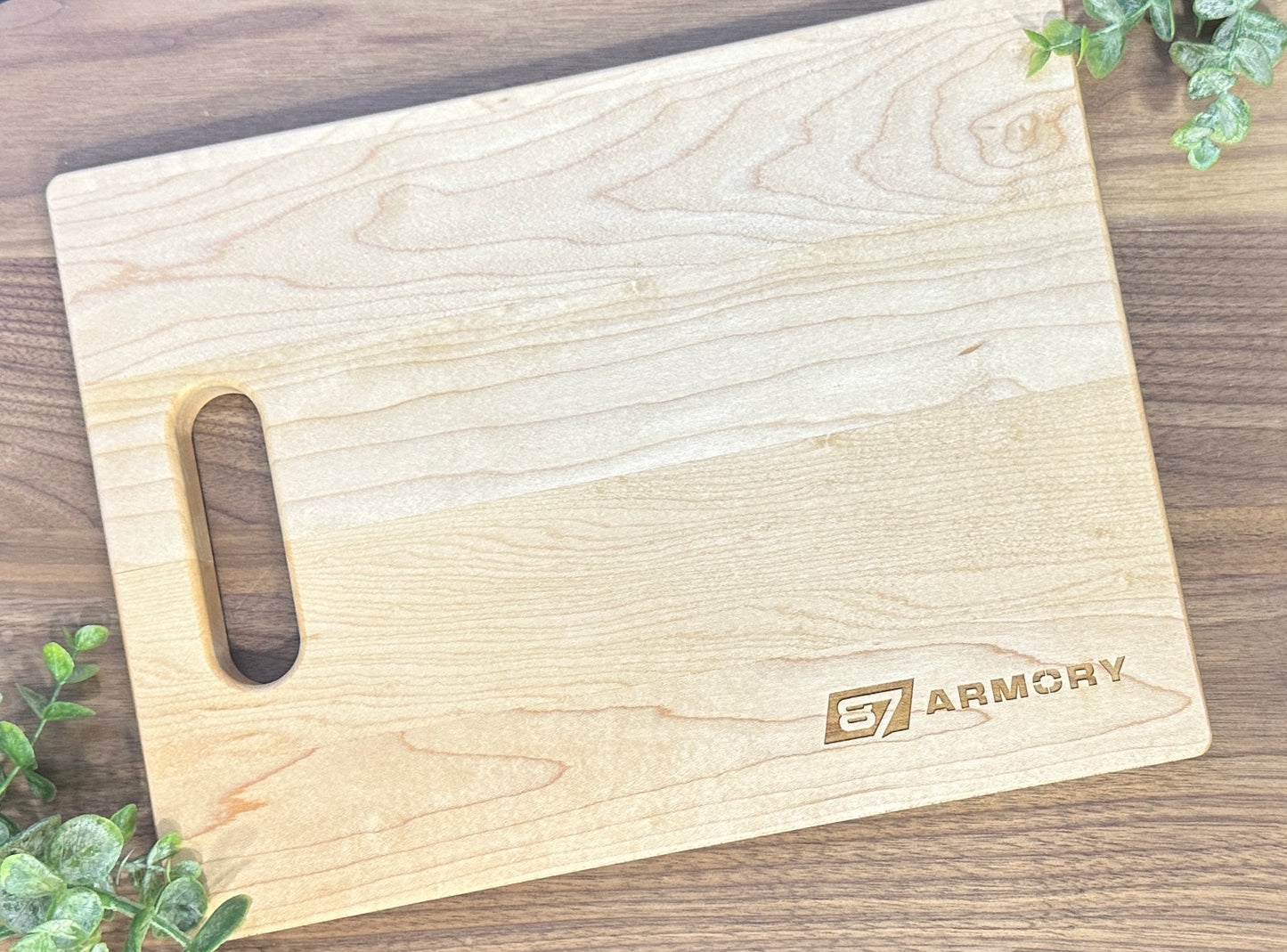 13.75" x 9.75" Personalized Maple Cutting Board