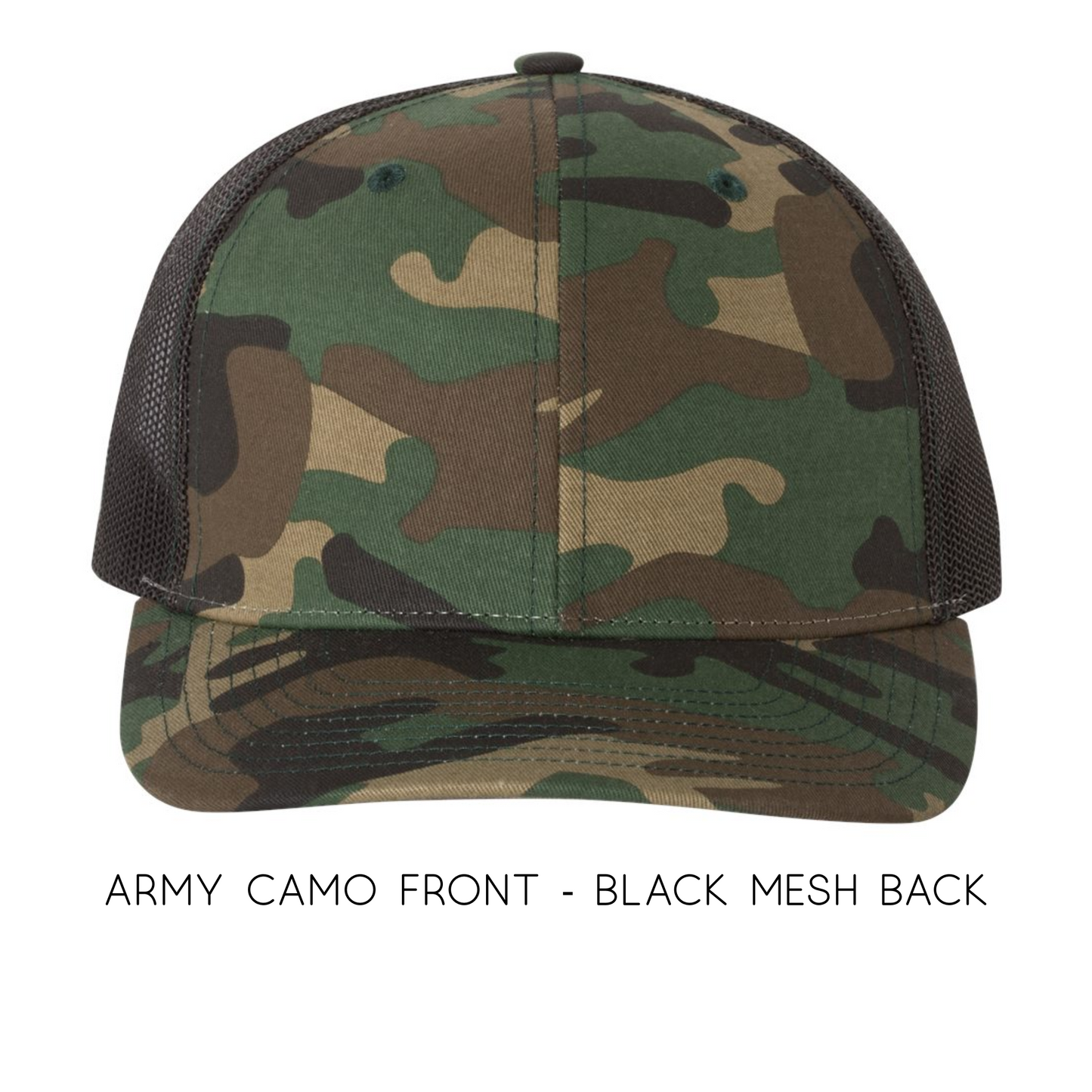 Richardson 112 Caps/Hat –**To be Ordered with Choice from A Patch Designs Options Listings**