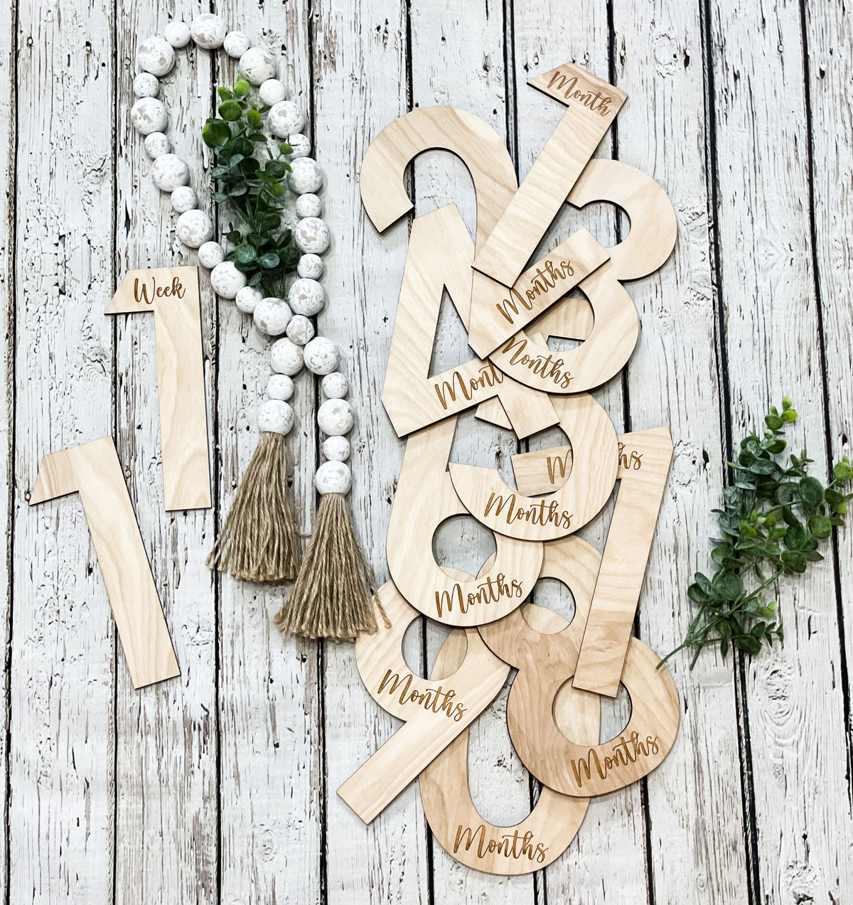 Monthly Pregnancy and Baby Month Milestone Signs – 4D Custom Goods