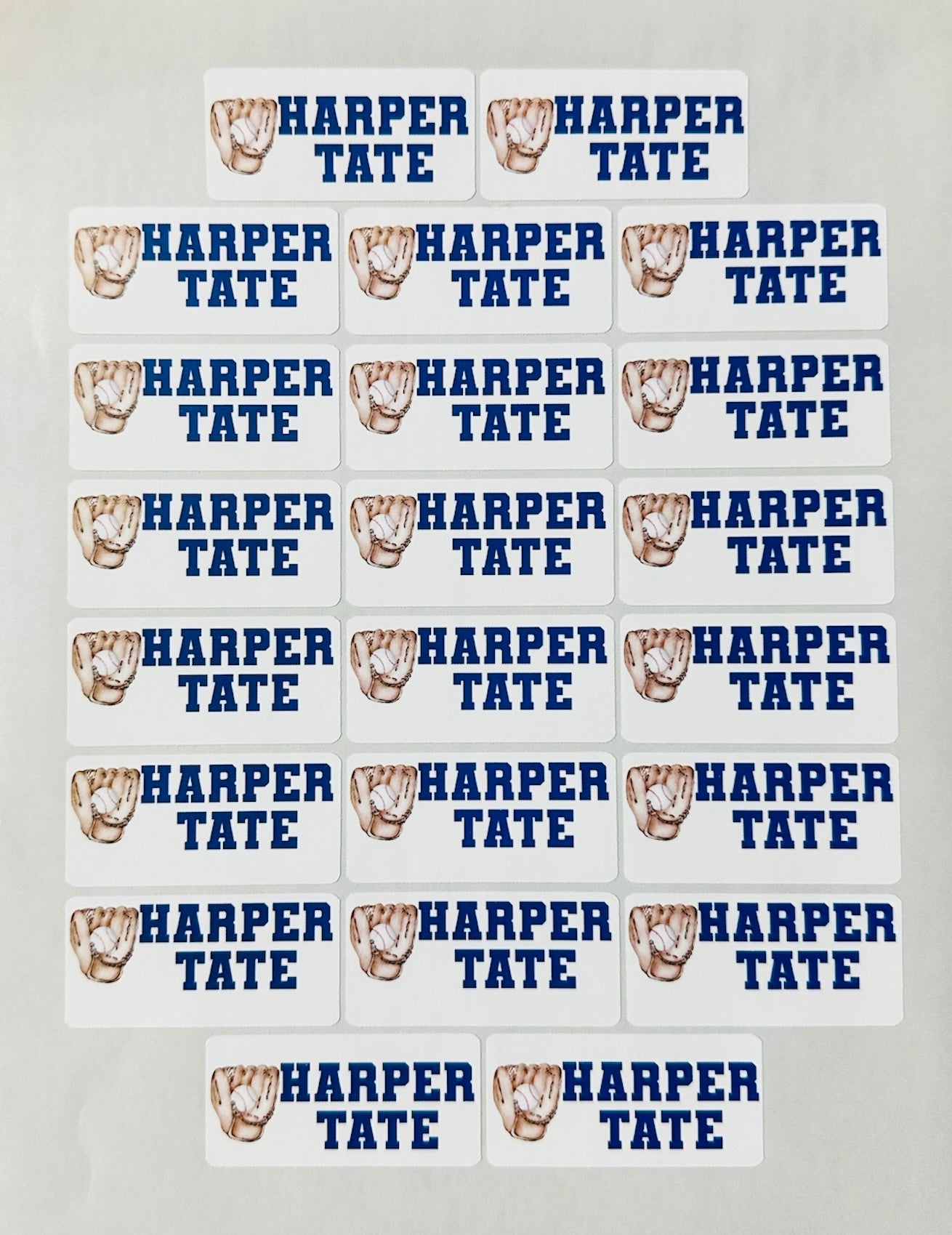 Back to School Supplies Labels - 30 per sheet - Each Label is 2.25" x .85"