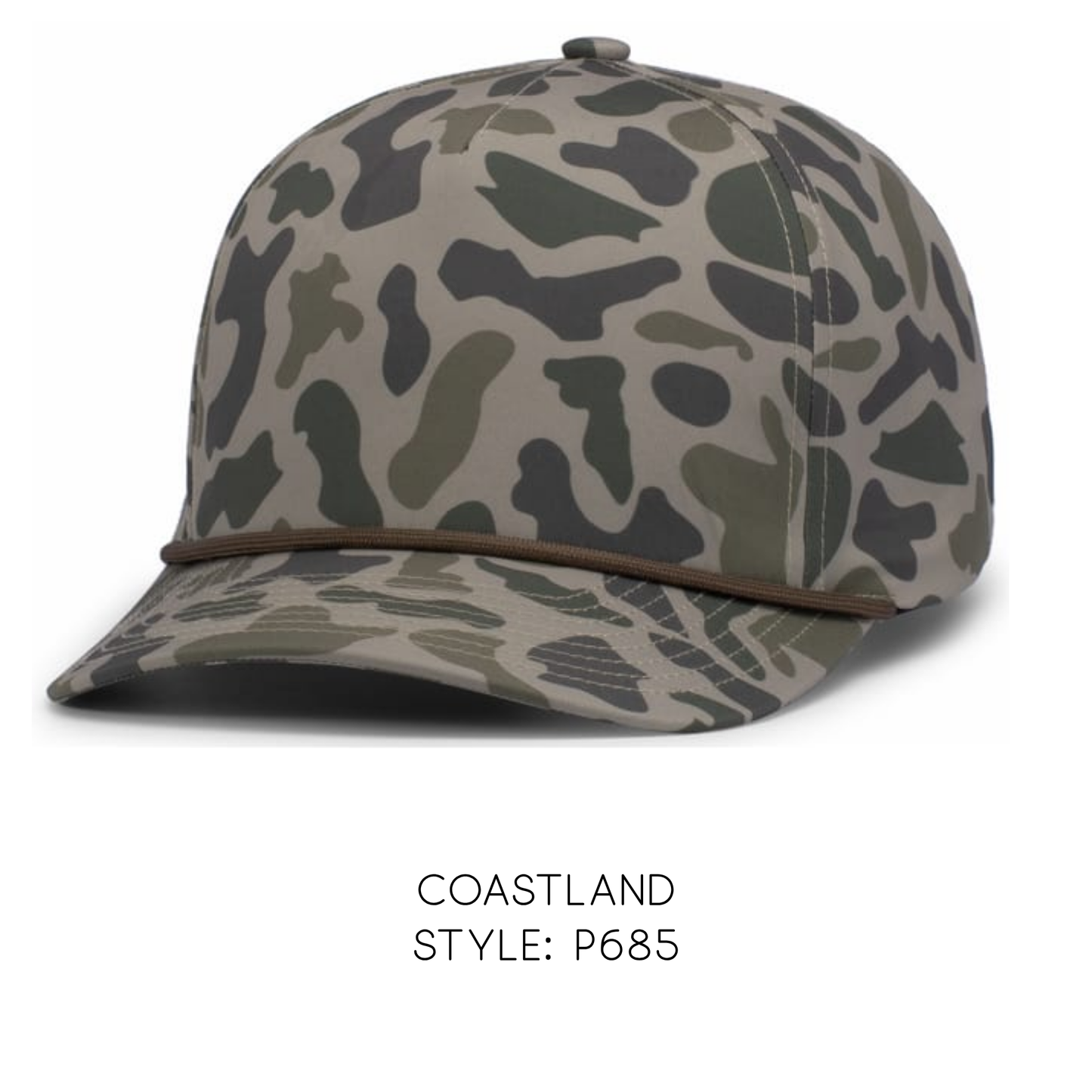 PACIFIC HEADWEAR STYLE: P685 5-PANEL TRUCKER SNAPBACK