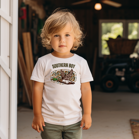Southern Boy Camo Duck Tee