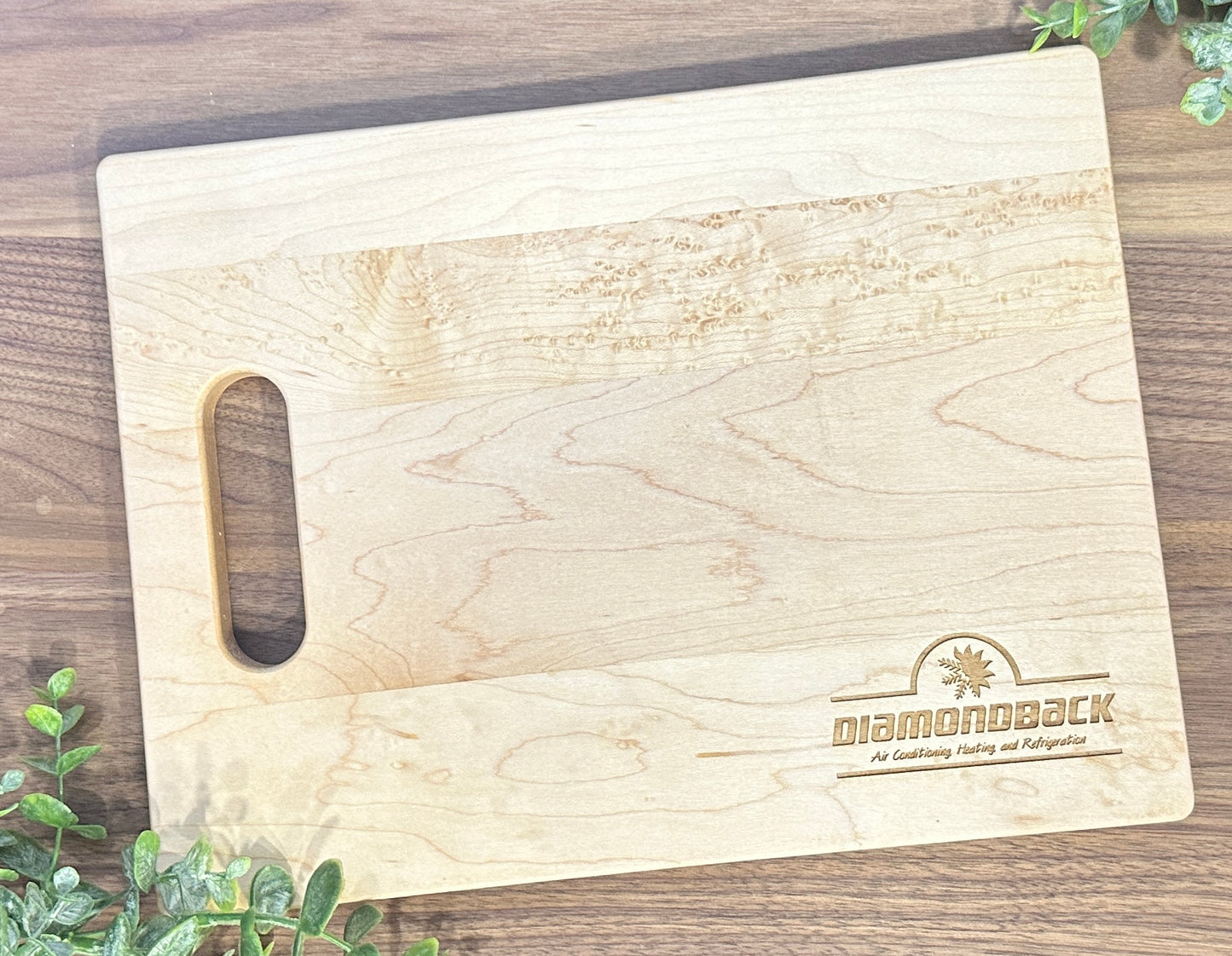 13.75" x 9.75" Personalized Maple Cutting Board