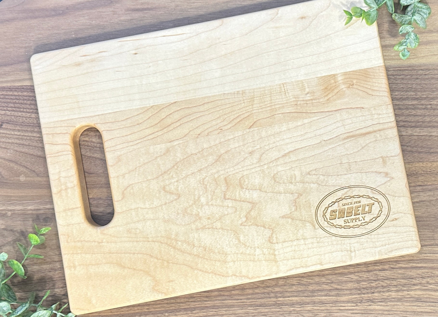 13.75" x 9.75" Personalized Maple Cutting Board